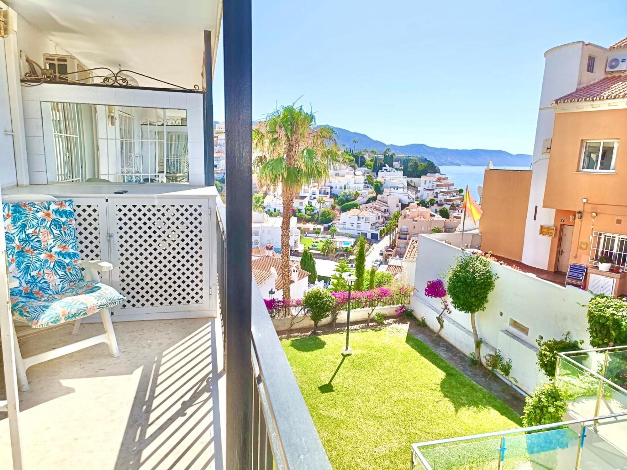 Apartamento Aguamarina Nsf54 -Nerja Bagian luar foto